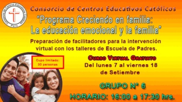 Grupo 06 Programa creciendo en familia: La educación emocional y la familia
