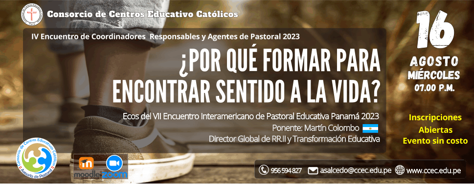 IV Encuentro Pastoral CONSORCIO 2023