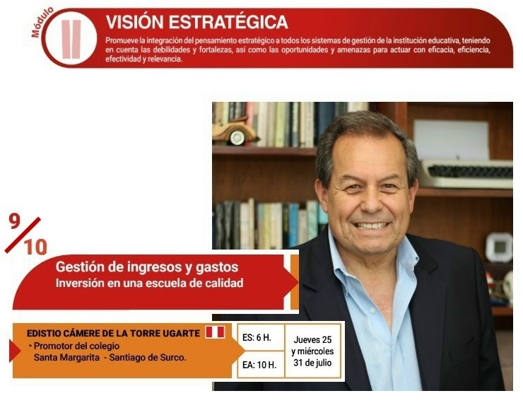 9. Gestión de ingresos y gastos. Inversión en una escuela de calidad