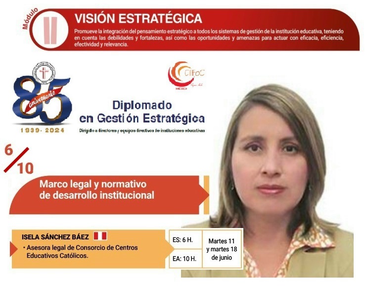 6. Marco Legal y normativo de desarrollo institutonal