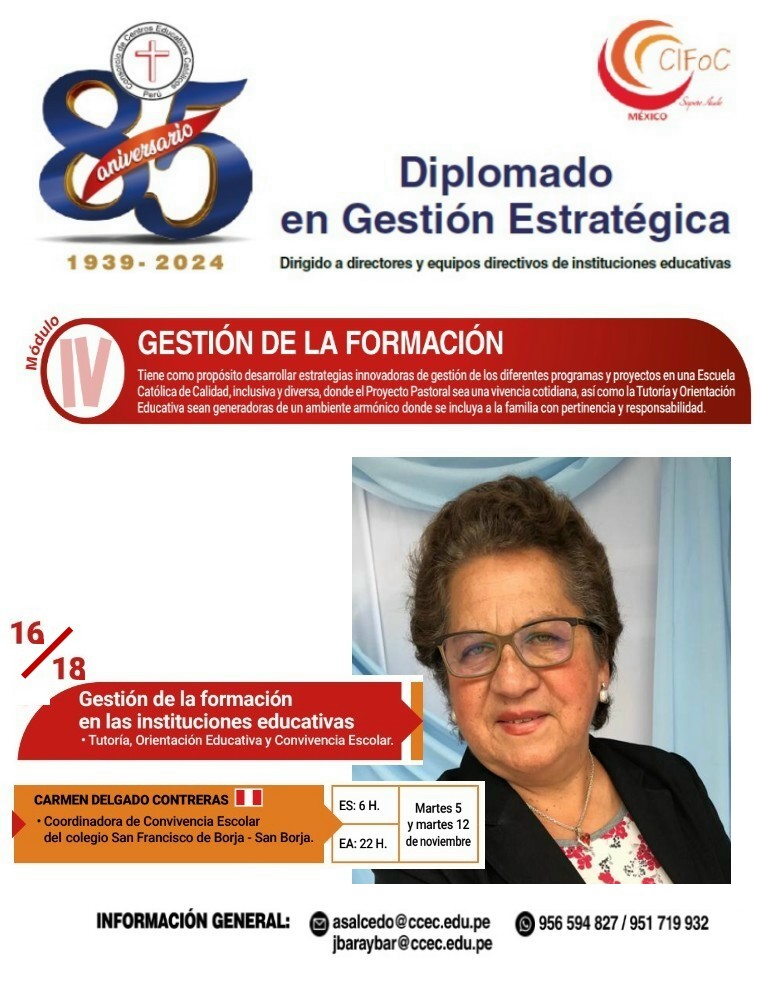 16 DIGE Gestión de la formación en las instituciones educativas